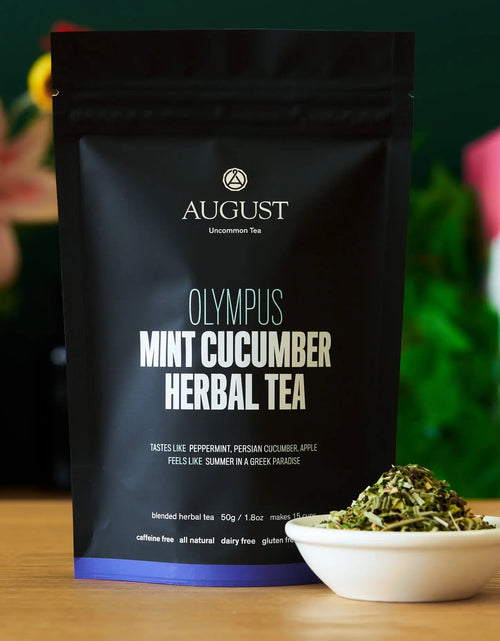 Load image into Gallery viewer, Olympus - Mint Cucumber Herbal Tea (Caffeine Free)
