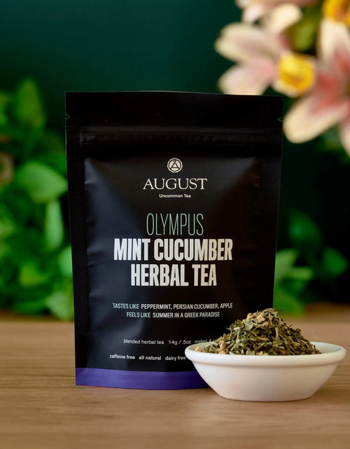 Load image into Gallery viewer, Olympus - Mint Cucumber Herbal Tea (Caffeine Free)
