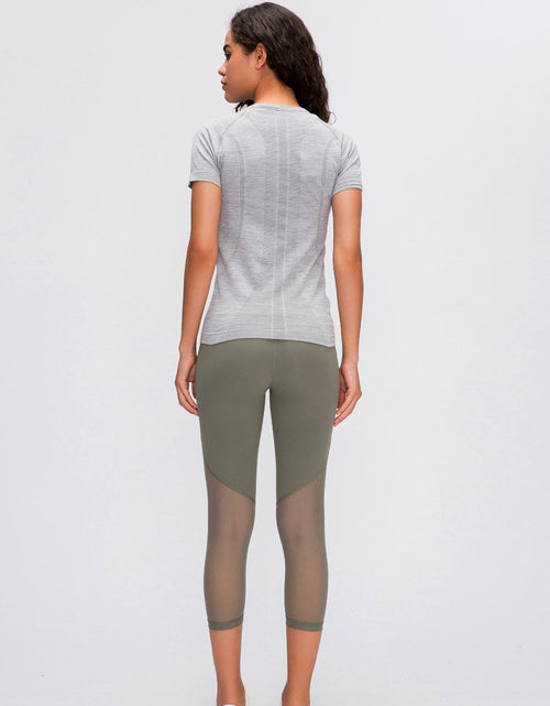 Load image into Gallery viewer, Millennia Round Neck Short Sleeve Active T-Shirt
