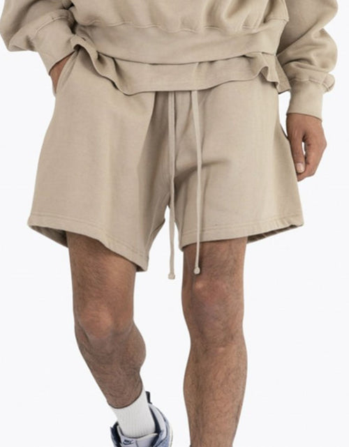 Load image into Gallery viewer, Men's Plus Size Drawstring Shorts
