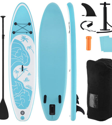 10/11 Feet Inflatable Stand Up Paddle Board with Premium SUP Accessories-S