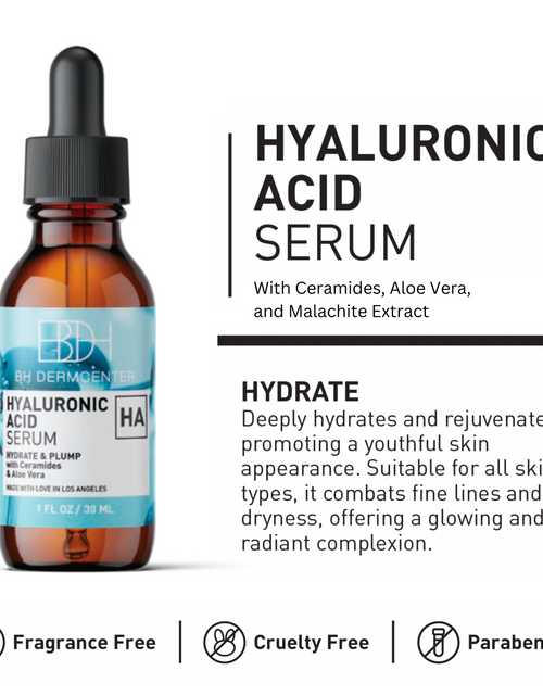 Load image into Gallery viewer, BH Dermcenter Age Defense Trio Anti-Aging Serum Set for Face and Eyes - Vitamin C, Retinol, Hyaluronic Acid Face Serum for Men and Women - 30ml Each - Paraben Free, Cruelty Free by  Los Angeles Brands
