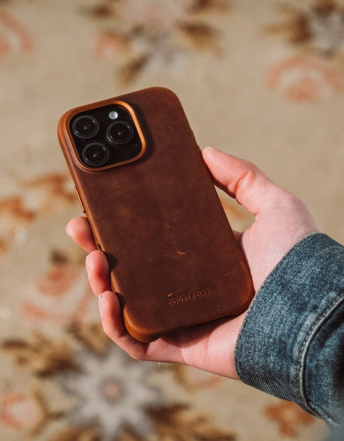 Load image into Gallery viewer, Leather iPhone Case
