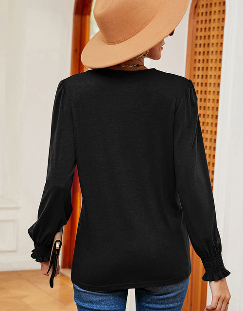 Load image into Gallery viewer, V-Neck Long Sleeve T-Shirt
