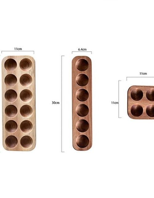 Load image into Gallery viewer, Japanese style Wooden Double Row Egg Storage by Blak Hom
