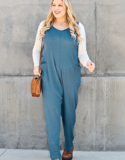 Load image into Gallery viewer, Double Take Full Size Sleeveless Straight Jumpsuit
