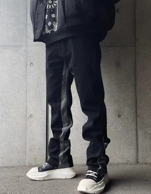 Load image into Gallery viewer, Men's Contrast Bootcut Jeans
