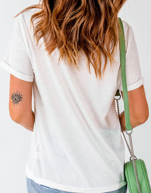 Load image into Gallery viewer, Sequined Lucky St.Patricks Day T-Shirt
