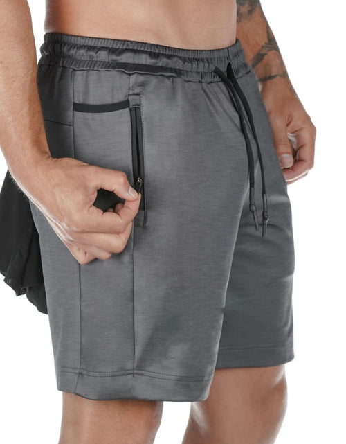Load image into Gallery viewer, Men's Drawstring Active Shorts with Pockets
