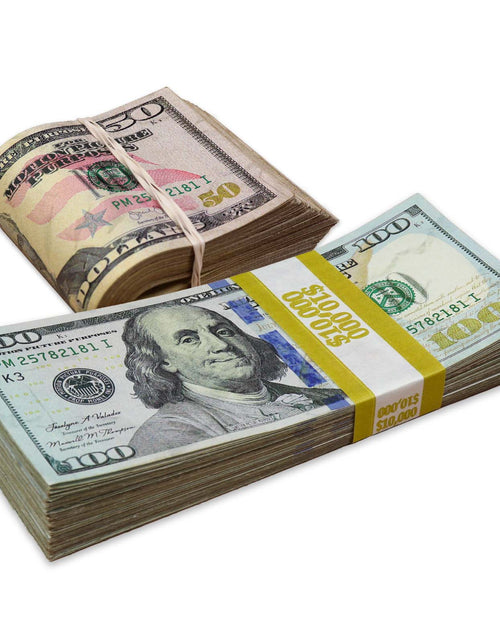 Load image into Gallery viewer, $15,000 ✔️RealAged™ Full Print New Series Stack &amp; Band Pack by Prop Money Inc
