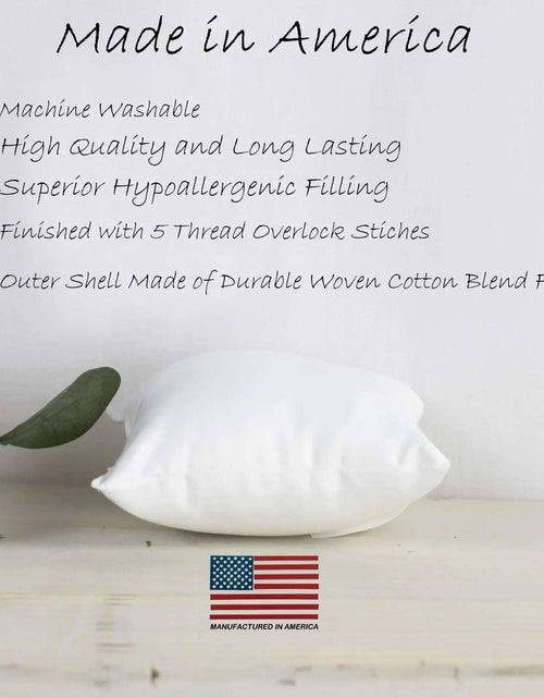 Load image into Gallery viewer, 10x10 | Indoor Outdoor Hypoallergenic Polyester Pillow Insert | Quality Insert | Pillow Inners | Throw Pillow Insert | Square Pillow Inserts by UniikPillows
