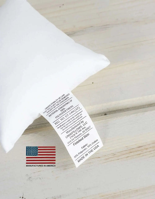 Load image into Gallery viewer, 10x10 | Indoor Outdoor Hypoallergenic Polyester Pillow Insert | Quality Insert | Pillow Inners | Throw Pillow Insert | Square Pillow Inserts by UniikPillows
