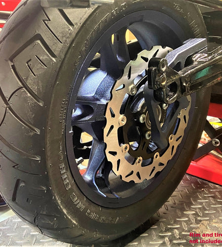 11.8-inch Rear Performance Floating Brake Rotor 5-Bolt Hub by GeezerEngineering LLC