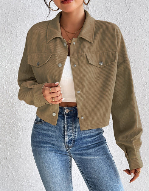 Load image into Gallery viewer, Honey Snap Down Long Sleeve Jacket
