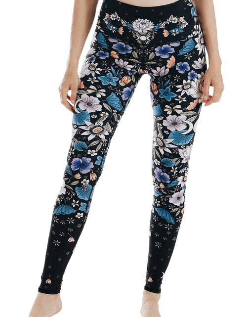 Load image into Gallery viewer, Divine Feminine Printed Yoga Leggings by Yoga Democracy
