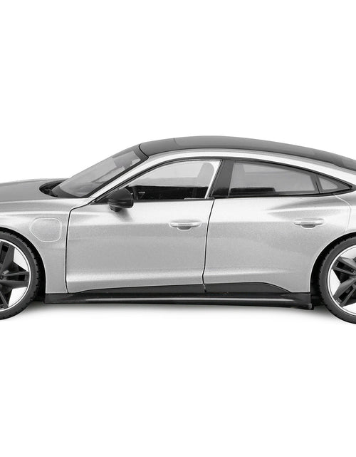 Load image into Gallery viewer, 2022 Audi RS e-tron GT Silver Metallic with Sunroof 1/18 Diecast Model Car by Bburago
