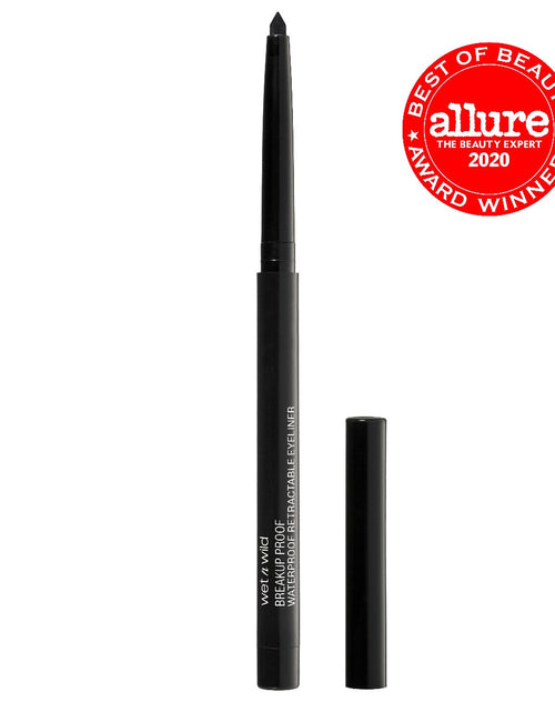 Load image into Gallery viewer, WET N WILD Mega Last Breakup Proof Retractable Eyeliner - Blackest Black
