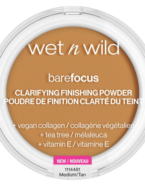 Load image into Gallery viewer, WET N WILD Bare Focus Clarifying Finishing Powder - Medium Tan

