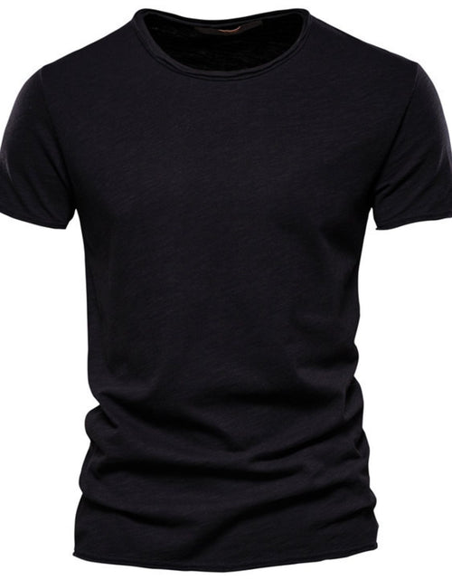 Load image into Gallery viewer, Men's Full Size Round Neck Short Sleeve T-Shirt Plus Size
