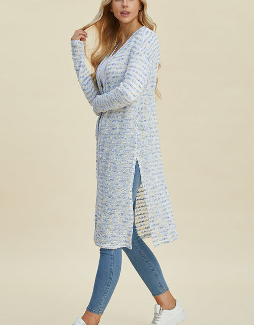 Load image into Gallery viewer, Double Take Full Size Open Front Longline Cardigan
