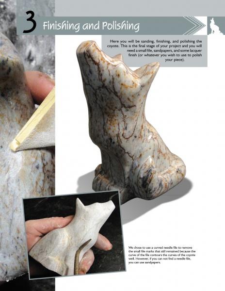 Load image into Gallery viewer, Carving a Coyote in Soapstone by Schiffer Publishing
