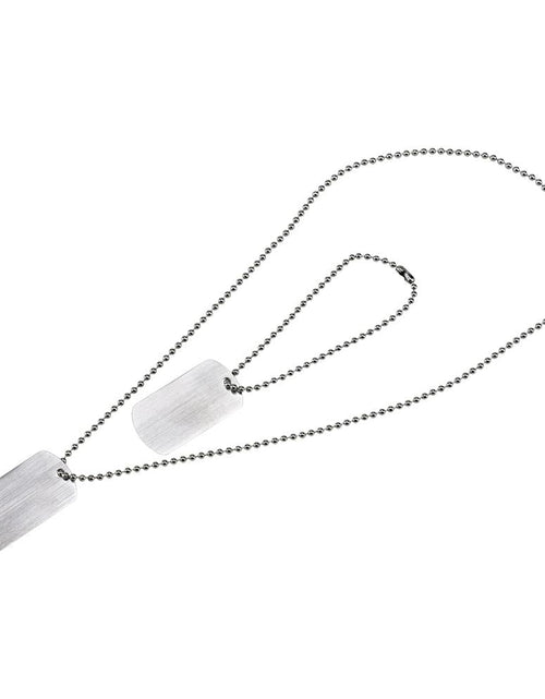 Load image into Gallery viewer, Set Of 2 Dog Tags With Chains by Creative Gifts
