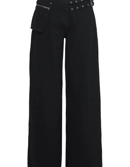 Load image into Gallery viewer, Wide Leg Jeans with Pockets
