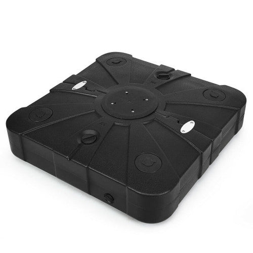 Load image into Gallery viewer, 260 lbs Offset Patio Umbrella Base with Wheels Sand Water Filled
