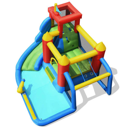 Load image into Gallery viewer, Inflatable Bouncer Bounce House with Water Slide Splash Pool without Blower
