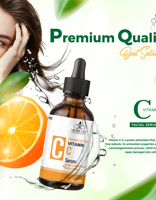 Load image into Gallery viewer, Vitamin C Serum 1 oz by Morgan Cosmetics
