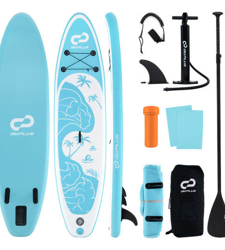 10/11 Feet Inflatable Stand Up Paddle Board with Premium SUP Accessories-L