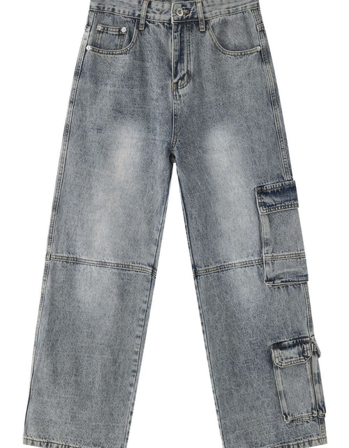 Load image into Gallery viewer, Men's Mid Rise Baggy Jeans
