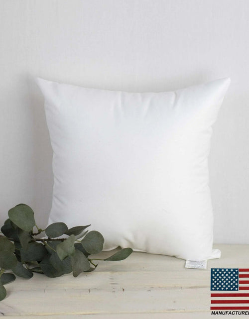 Load image into Gallery viewer, 11x11 | Square Angel Hair Insert | Indoor Outdoor Down Alternative Hypoallergenic Pillow Insert | Quality Insert | Premium Insert by UniikPillows
