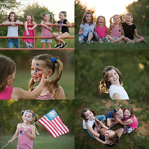 Load image into Gallery viewer, 12 Face Paint Crayons Set by Dress Up America
