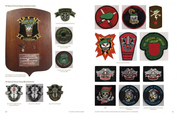 US Army Special Forces Team History and Insignia 1975 to the Present by Schiffer Publishing