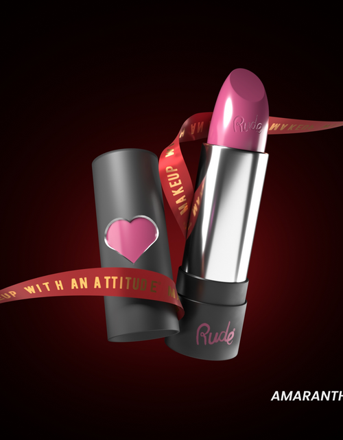 Load image into Gallery viewer, RUDE Hydro Shine Moisturizing Lipstick - Amaranth
