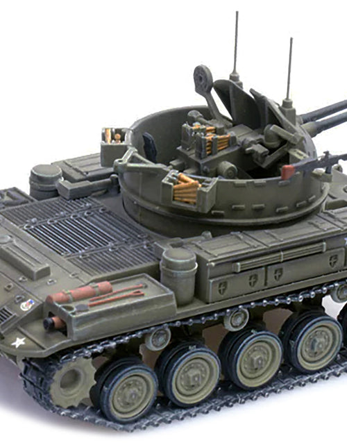 Load image into Gallery viewer, M42 Duster Self-Propelled Anti-Aircraft Gun "Delta Dud's" "US Army - Vietnam War II Field Force 5th Battalion 2nd Field Artillery Regimen" 1/72 Diecast Model by Panzerkampf
