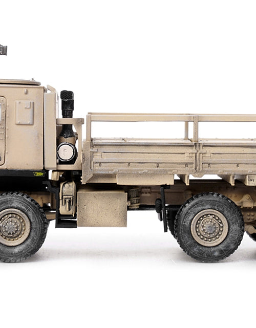 Load image into Gallery viewer, M1083 MTV (Medium Tactical Vehicle) Armored Cab Cargo Truck with Turret Desert Camouflage "US Army" "Armor Premium" Series 1/72 Diecast Model by Panzerkampf
