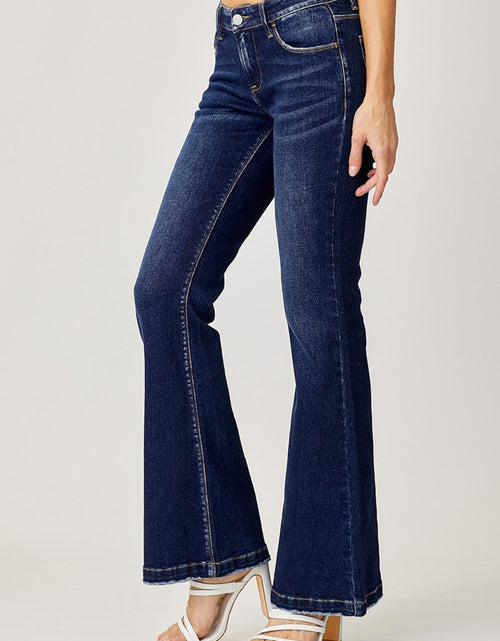 Load image into Gallery viewer, RISEN Full Size Low Rise Flare Jeans
