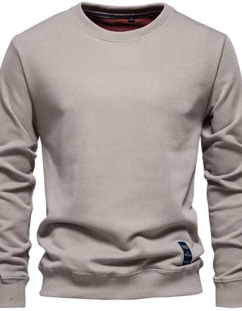 Load image into Gallery viewer, Men's Round Neck Long Sleeve Sweatshirt
