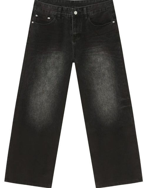 Load image into Gallery viewer, Men's Loose Fit Jeans with Pockets
