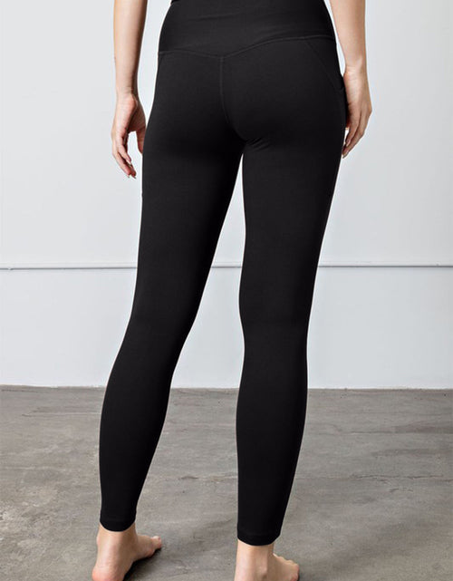 Load image into Gallery viewer, Faith Apparel High Waist Wide Waistband Leggings
