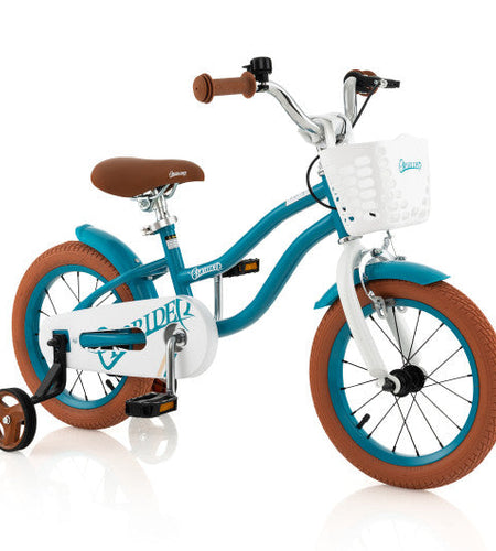 12 Inch Kids Bike Adjustable with Removable Basket for 3-4 Years Old-12 inches