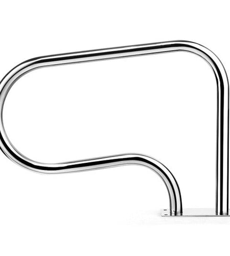 Stainless Steel Swimming Pool Hand Rail with Base Plate