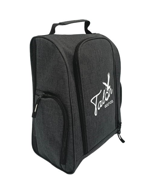 Load image into Gallery viewer, Talon Premium Grey Golf Shoe Bag by Talon Golf
