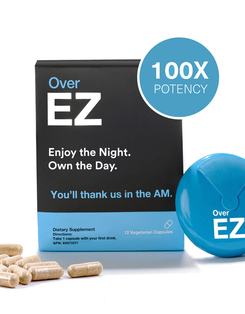 Load image into Gallery viewer, Over EZ: Hangover Prevention Supplement Canada by EZ Lifestyle
