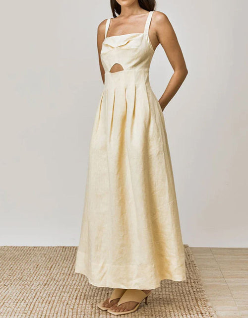 Load image into Gallery viewer, Devine Cutout Square Neck Cami Dress
