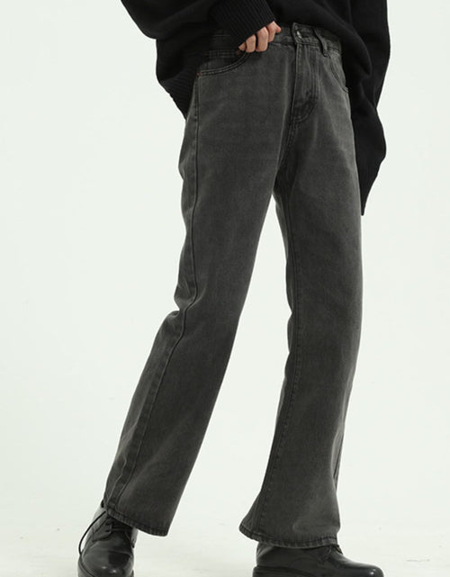 Load image into Gallery viewer, Straight Leg Jeans with Pockets
