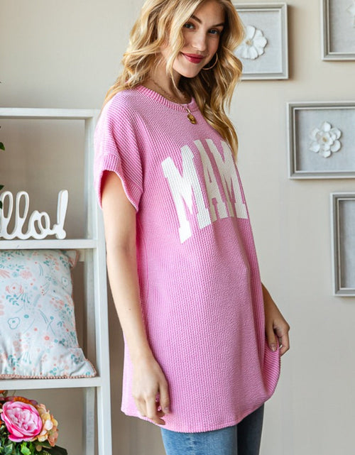 Load image into Gallery viewer, Heimish Full Size Letter Graphic Short Sleeve T-Shirt
