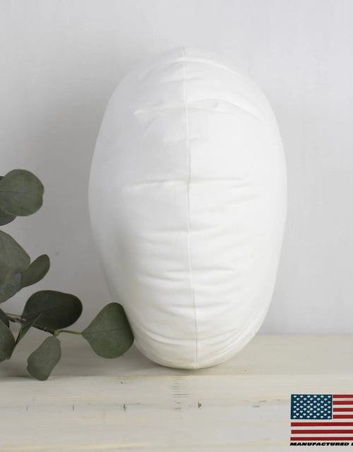 Load image into Gallery viewer, 13" | Round Angel Hair Insert | Indoor Outdoor Down Alternative Hypoallergenic Pillow Insert | Quality Insert | Premium Insert by UniikPillows
